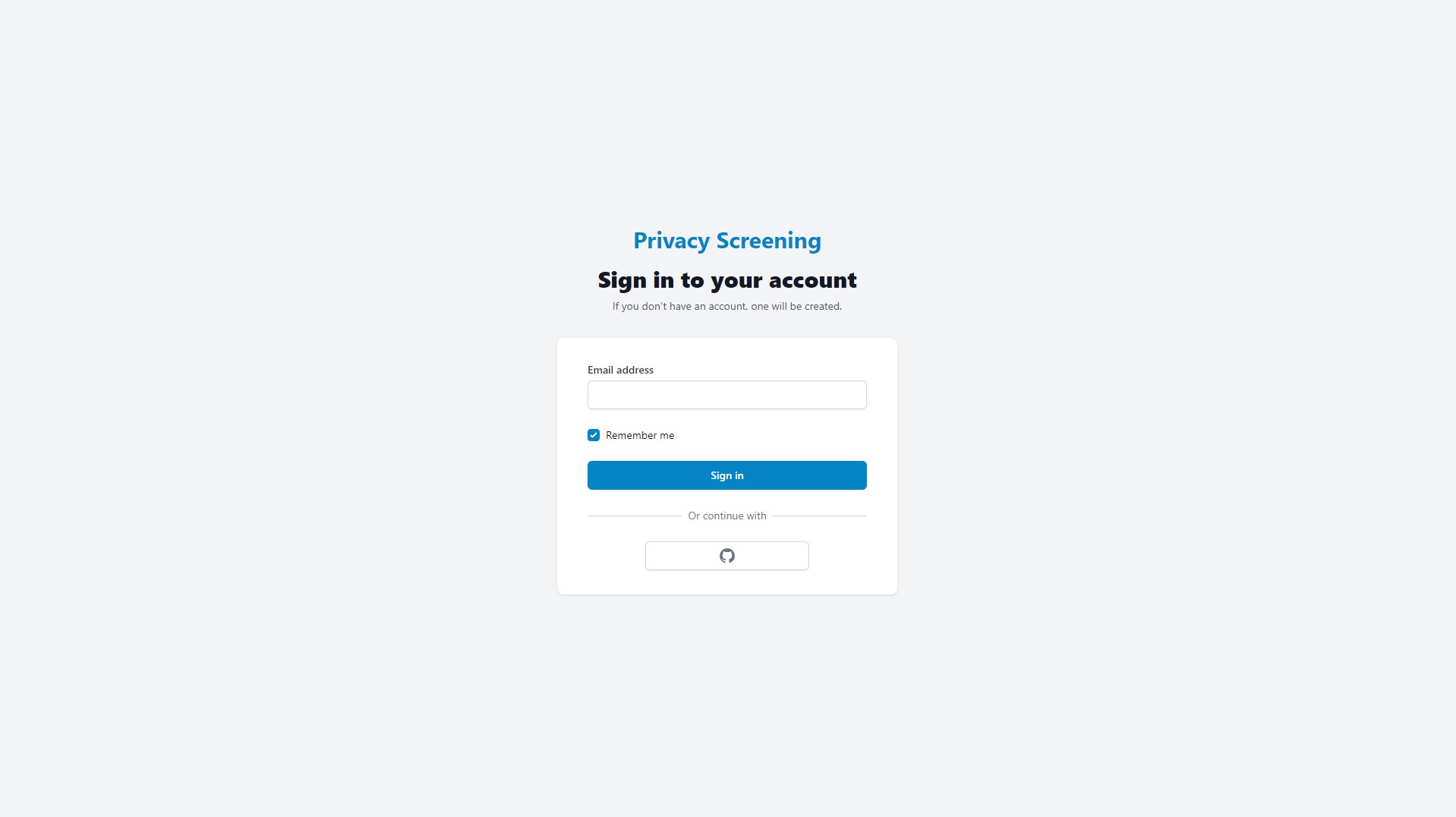 Inbox user interface